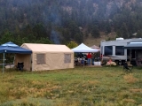Camp in the Morning