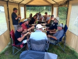 Enjoying Dinner