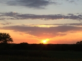 Heading Out - Kansas Sunset 1